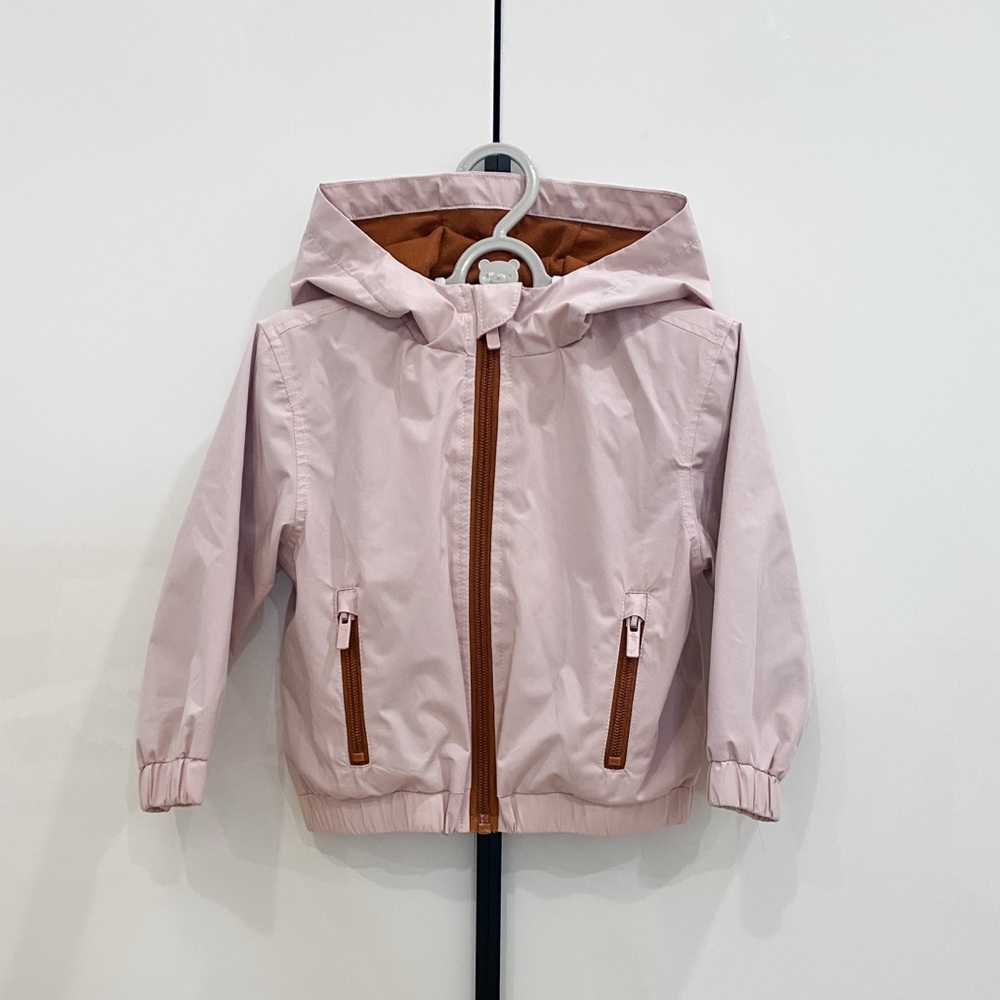 Liquidation Sale: Miles the Label | Dusty Pink Windbreaker with Hood (18M)